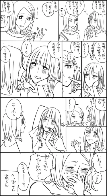 らくがき漫画 湯森さんは酔ってます 