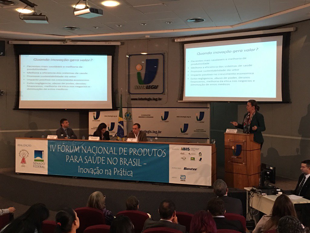 sbipes's tweet photo. ABIIS 4th National Forum of Medical Products in Brazil - Interlegis w Brazilian Congress (Fernanda Machado on HTS) https://t.co/JJX2R5Q070
