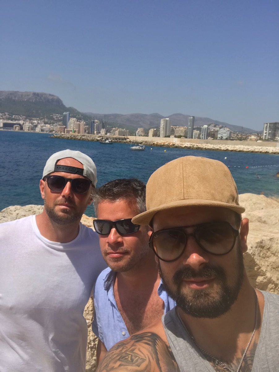 Great holiday with some great people in beautiful #calpe. And no one fell out 💖🙌😆