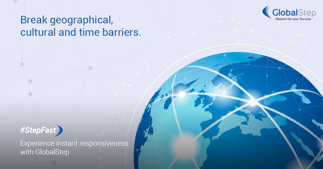 GlobalStep's tweet image. Quickly responding to customers - internal or external is a key value imbibed in every GlobalStep employee. #StepFast
