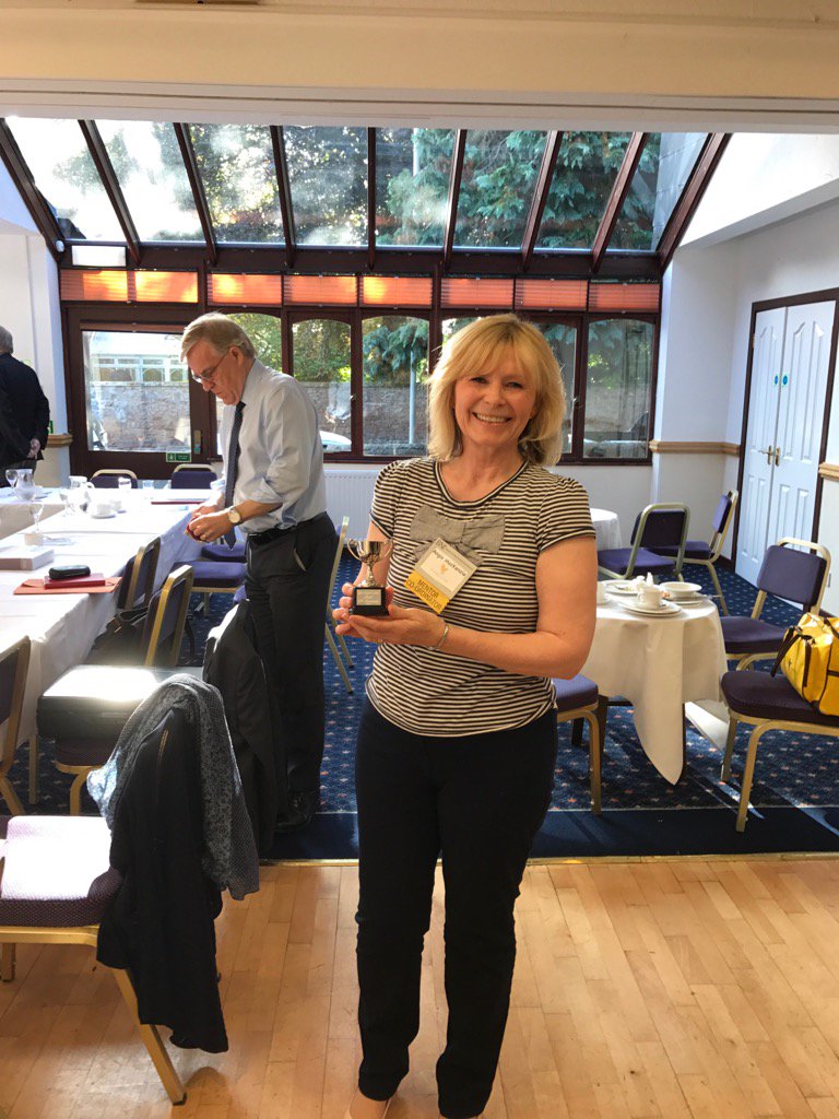 Angie Mackenzie was the Cup winner at BNI Highland today with stiff competition