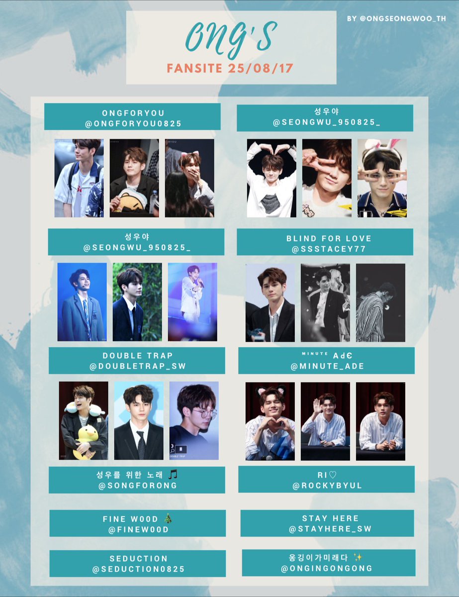 ONGSEONGWU_TH's tweet photo. [📌]☁️✨ช่วงมอบความสุขแด่ลูกบ้าน🎪☁️ [PART 2]👇🏻💕
#Happy_ONGday 
#옹성우_생일축하해 https://t.co/OMB2iuiSrn