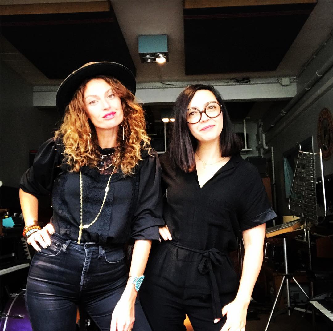 brigittetheband's tweet photo. De retour en studio, nous terminons l album qui va sortir très très bientôt. On a hâte tellement hâte de vous retrouver! https://t.co/8tKXYLV319