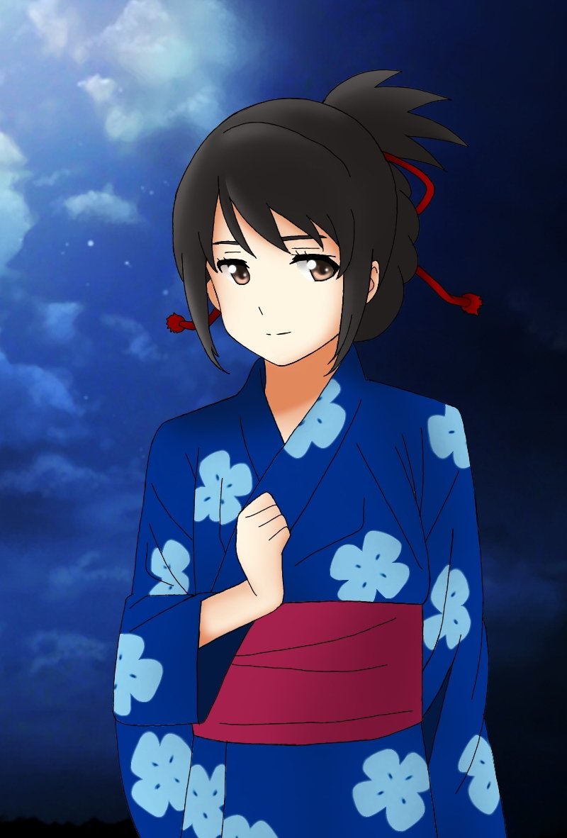 君 の 名 は みつ は 浴衣