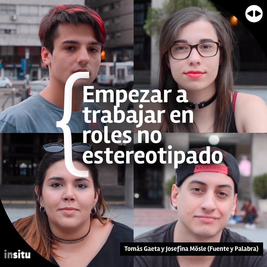 InSitu_ORT's tweet photo. La lucha de @inmujeres_uy es lograr igualdad de género y para lograrlo buscan sumar a los hombres a la causa https://t.co/Nxr8OjpyWH https://t.co/kPlVCvVqz9