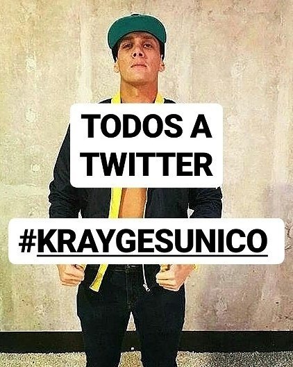 kraygcontigo's tweet photo. #KRAYGESUNICO  por tiiii late mi corazon   krayg https://t.co/s8MMLI1i0b