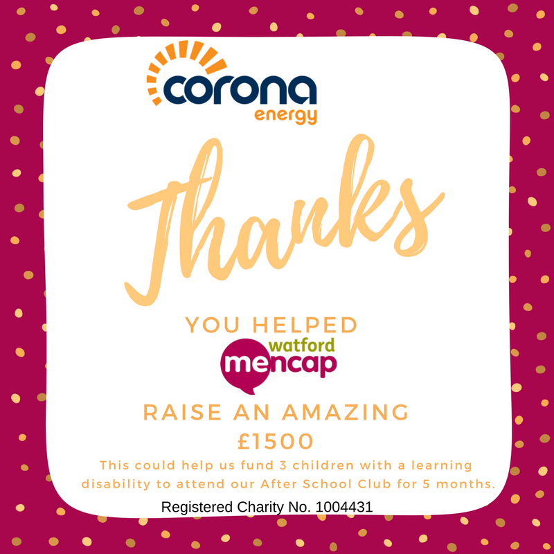WatfordMencap's tweet photo. Thanks @Corona_Energy for all the hard work you put into @WatfordMencap Summer Fair.  It was a really special day! https://t.co/Vg1cI5yyyU
