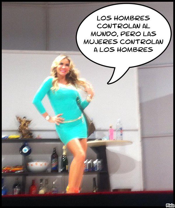 MidoRafa_'s tweet photo. Los hombres controlan al mundo, pero las mujeres controlan a los hombres" @Aylin_Mujica #PQLHAALC #Barbara #TBT https://t.co/FNsaZs02vH