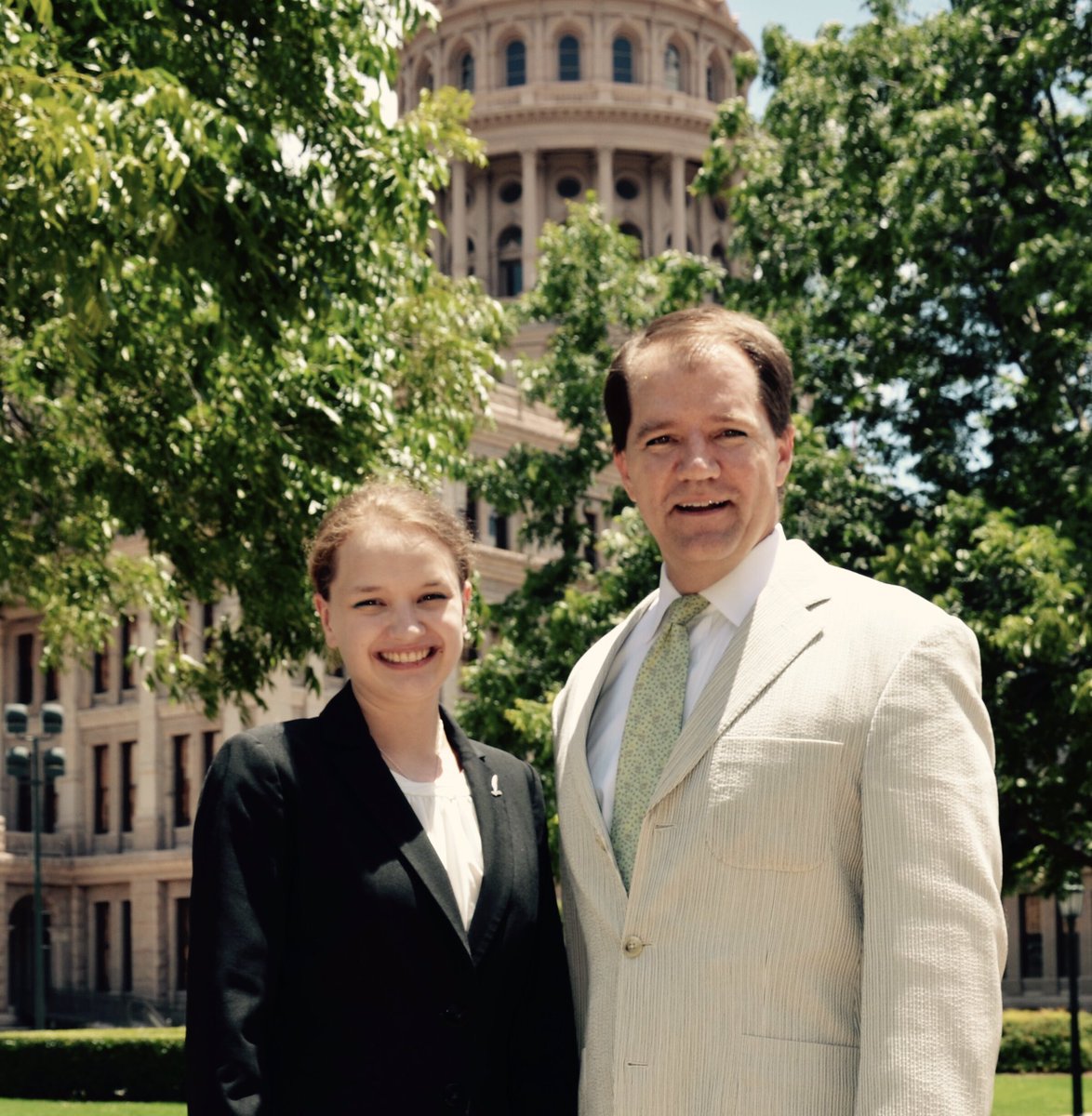 KVPTexas's tweet photo. It's my 279th day in Austin & @JusticeWillett's #SCOTX-versary! So today I'm grateful I work for such an incredible boss & jurist. #KVPinATX https://t.co/MNHokVuJo6
