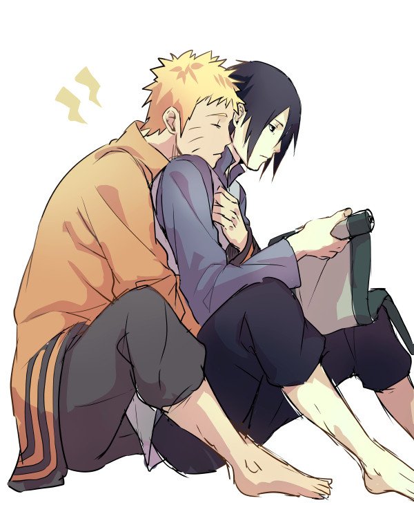 Twitter 上 的 Флафффи. #сасунару арты от Aca iro #нарусасу #naruto. 