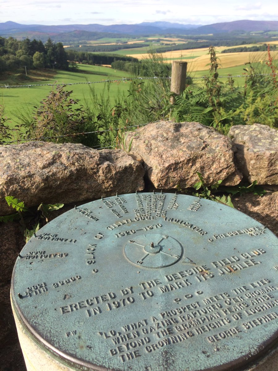 iChrisFoy's tweet photo. Queens View through Royal Deeside towards Lochnagar. Late summer in #beautifulabdn https://t.co/GjeAvKoVQG