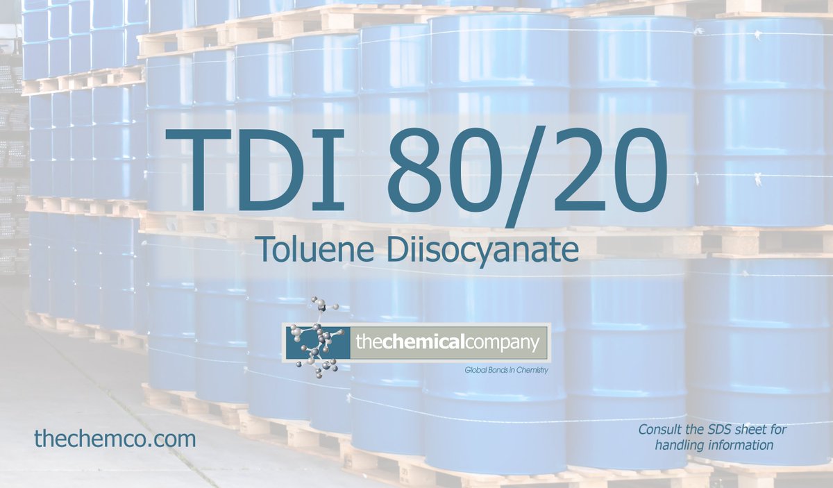 TCC is repackaging TDI 80/20 within the continental U.S. View our full press release here: thechemco.com/tcc-begins-rep…