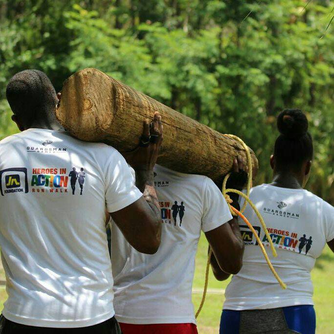 JNFoundation's tweet photo. The @JamaicaNational fam was out in their numbers to make the dream work as we participated in the Guardmen Games elimination
#JNStrong
#tbt https://t.co/mrH6XTzK1b