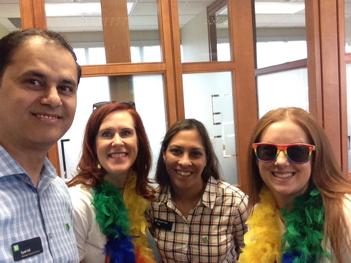 SyedSAli9's tweet photo. Visiting 0608 to encourage the team to attend the TD #prideblockparty next Tuesday....#ForeverProud https://t.co/uDbcniIFGL