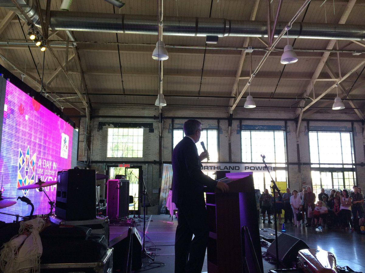 "Ukraine and Canada have a special connection" <a href="/JimWatsonOttawa/">Jim Watson</a> addresses #adayinUA on Ukrainian Independence Day. Thank you for joining us!