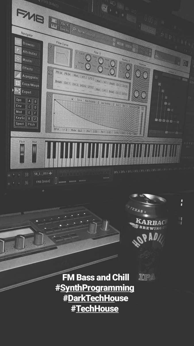 MrDelaX's tweet image. I do take my sweet time with projects nowadays. #SynthProgramming #TechHouse #HouseMusic #DarkTechHouse #NativeInstuments #FM8 #EDM #Dance