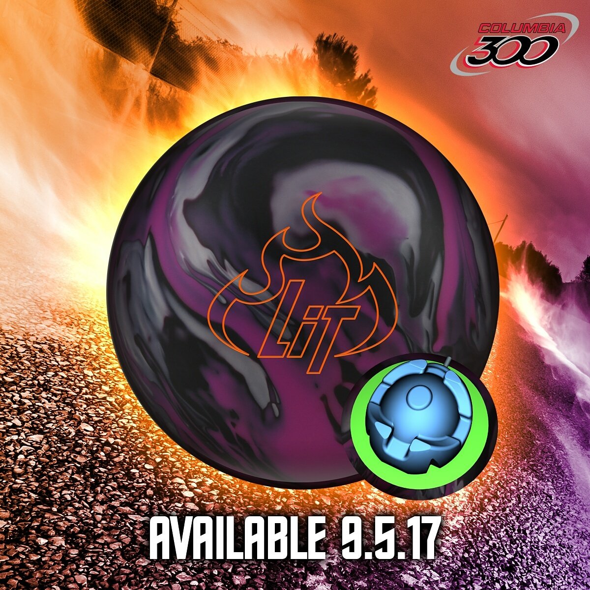 Columbia300's tweet photo. Time to turn it up! Introducing the Lit🔥, available 9.5.17 #LetsBowl #Columbia300 #Lit🔥 https://t.co/BZNq34kqxI