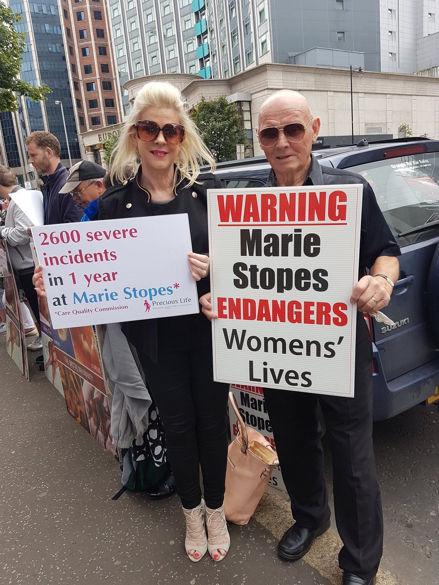 berniesmyth97's tweet photo. With Tommy Devlin at the Precious Life picket at Marie Stopes, Belfast. #MSdontcare #DANGER #stopmariestopes https://t.co/G14kwiWmHj