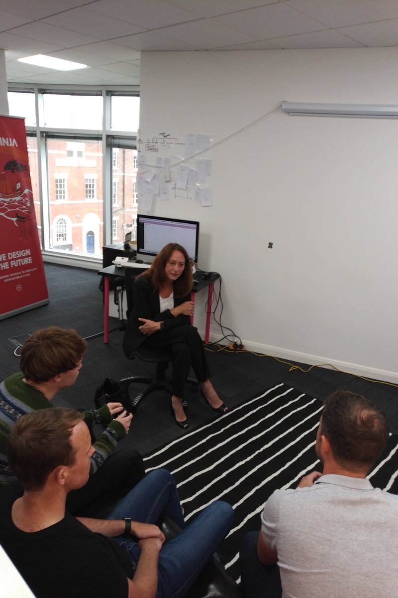 RedNinjaStudios's tweet photo. Our key collaborators from our #OpenInnovationNetwork @LornaGreenNWC , Director @innovationnwc helping us scale our digital health products https://t.co/AiCpaBXKQc
