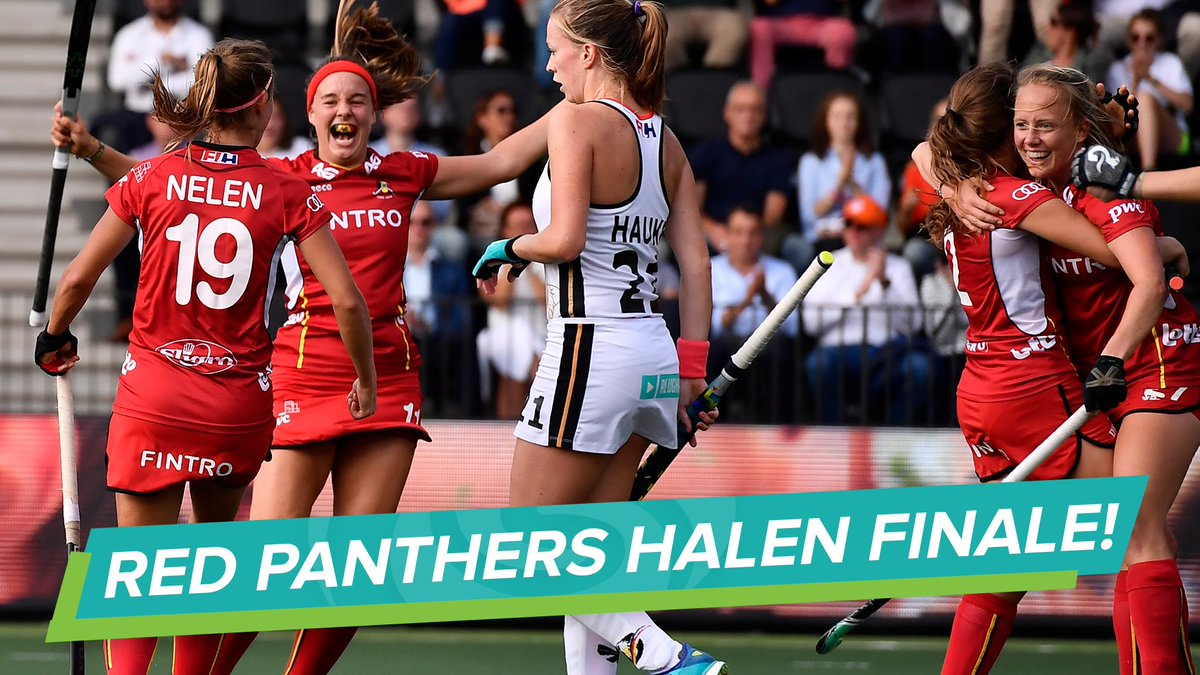 De @BELRedPanthers vloeren Duitsland met 1-0 en staan in de finale van het EK hockey
sporza.be/permalink/1.30…