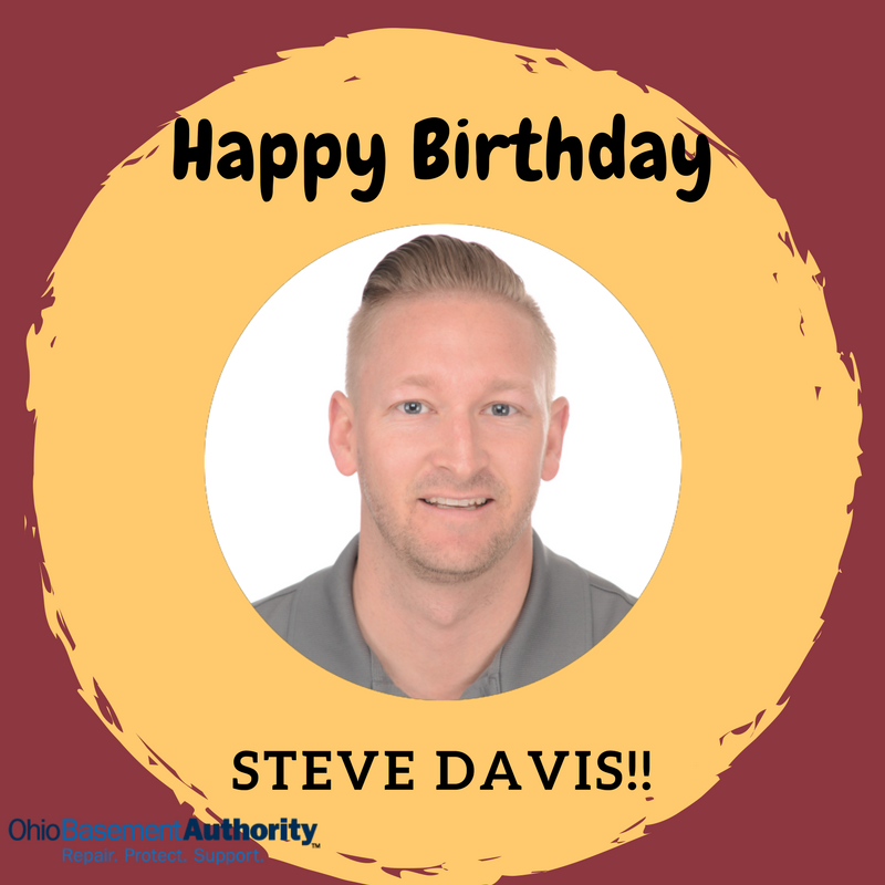 Happy birthday to Inspector Steve Davis ! We hope you have an amazing day!  