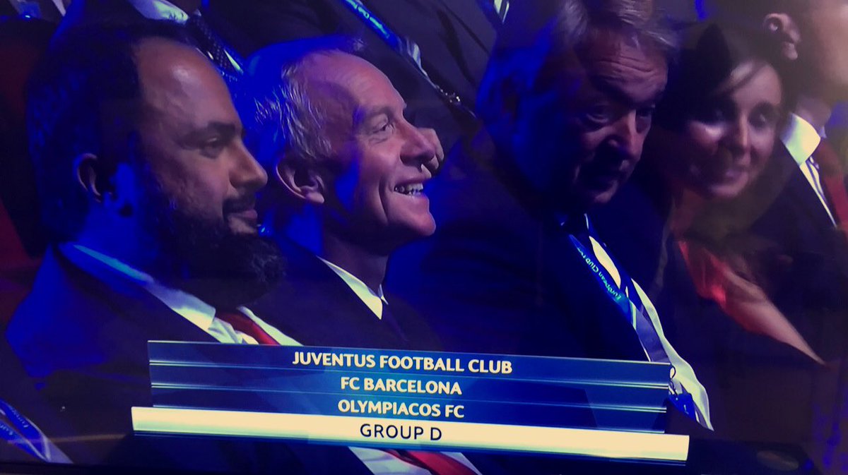 ForestFans1865's tweet photo. Marinakis at the UEFA Champions League draw. #nffc https://t.co/vIM3QBDtj0