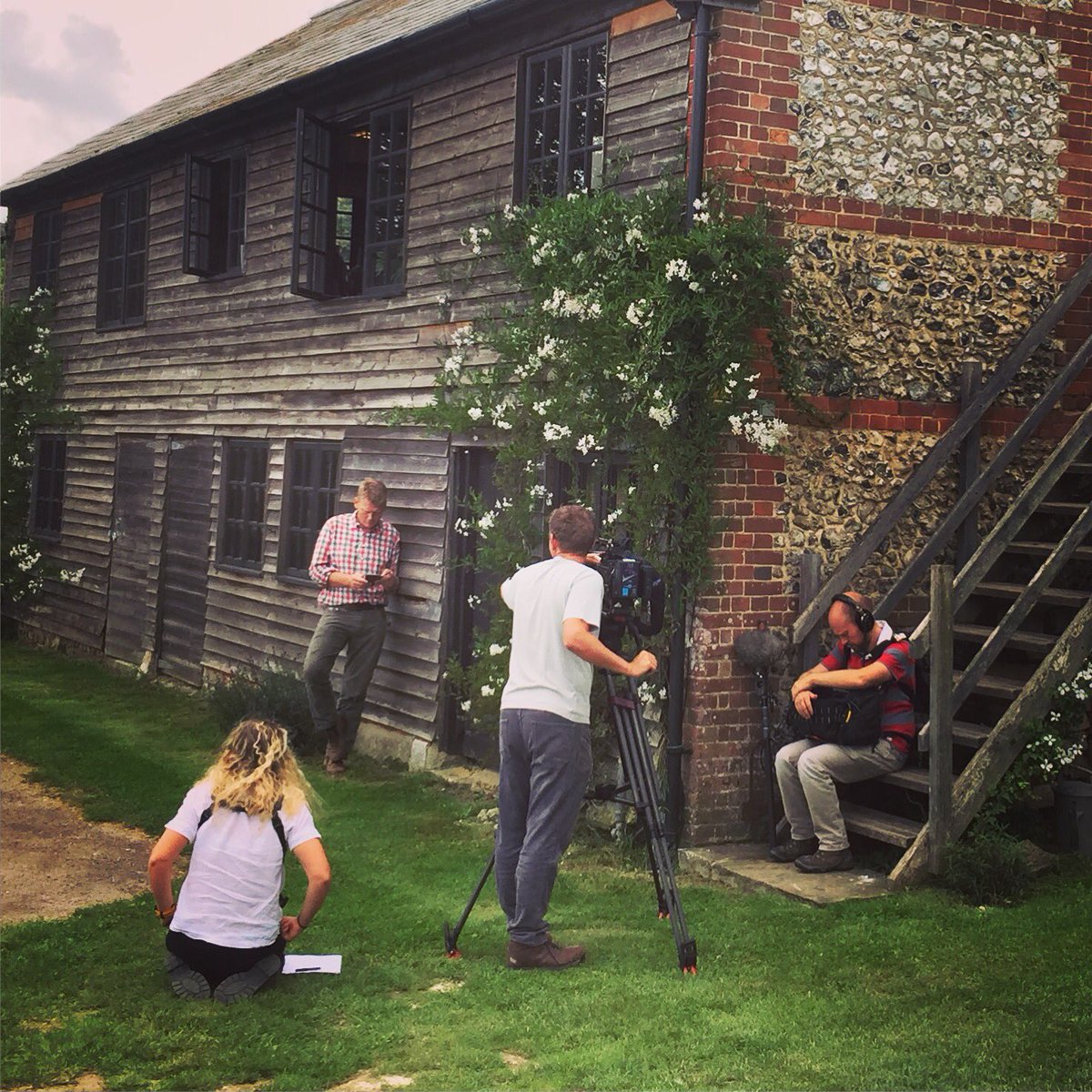 Filming today with <a href="/RuralMaps/">Rural Maps</a> @RuralRBAs <a href="/tomheapmedia/">Tom Heap</a> and @BBCCountryfile.  #bbccountryfile #ruralbusinessawards #ruralmaps