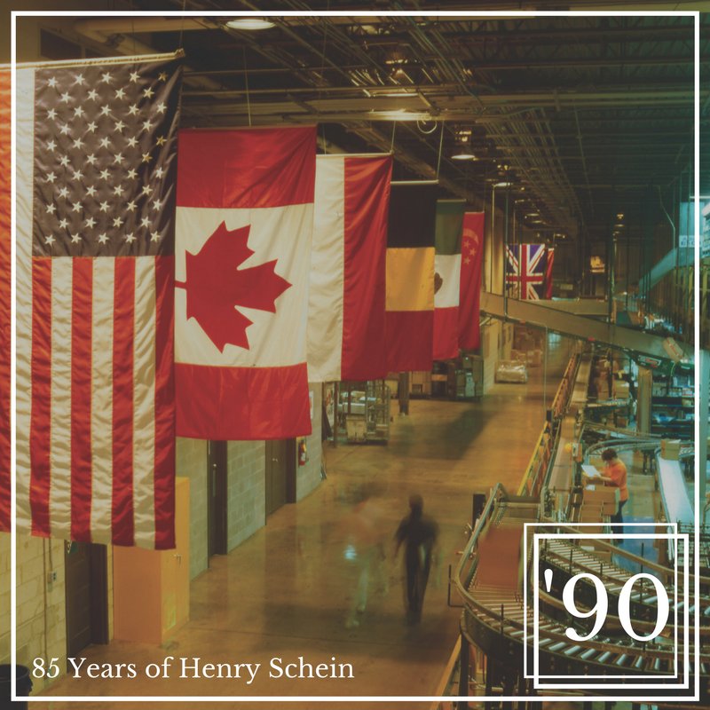 HenrySchein's tweet photo. 1990: With 890 Team Schein Members and $225 million in sales, Henry Schein begins international expansion. #TBT #Schein85 https://t.co/9sYgtFy1XI