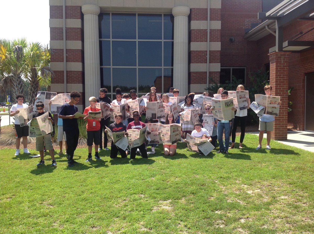 rhmsblackgold's tweet photo. Our newspaper is in the newspaper.  Get your copy today. @BryancountyNews @BryanCoSchools @RichmondHillMS #OneBryan #WeAreRHMS https://t.co/VIqaCEJqco