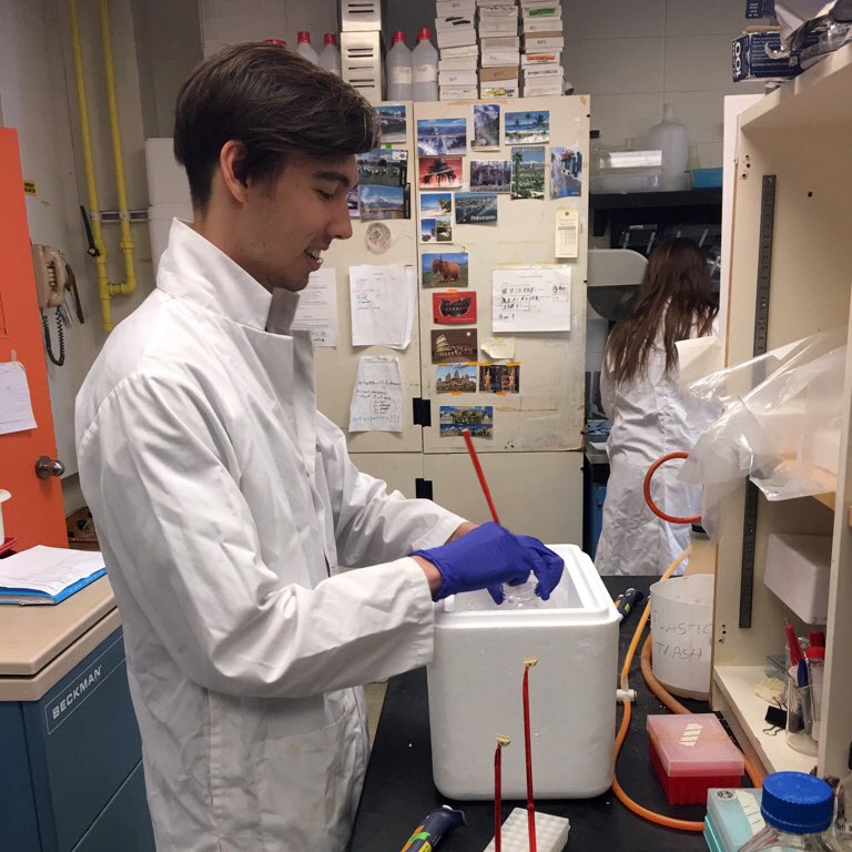 KingstonRIOT's tweet photo. Harvesting cells! #TissueCultureCrashCourse #TCCC https://t.co/zkvq0nPwDj