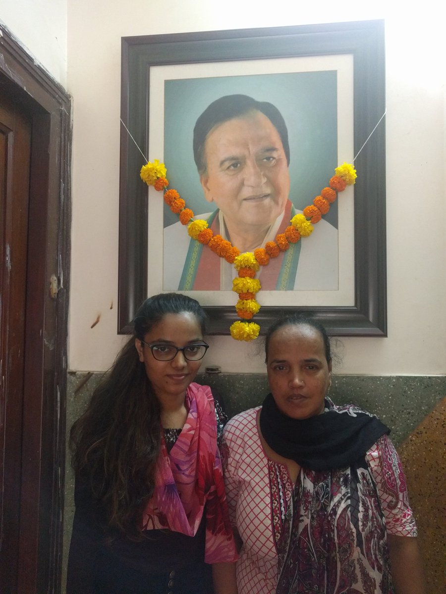 ND_Foundation's tweet photo. Ms Rukshana received our Sunil Dutt Scholarship to pursue her B.Ed. Her mother works tirelessly as a househelp to educate her 3 children. https://t.co/FrrFcCF2cW