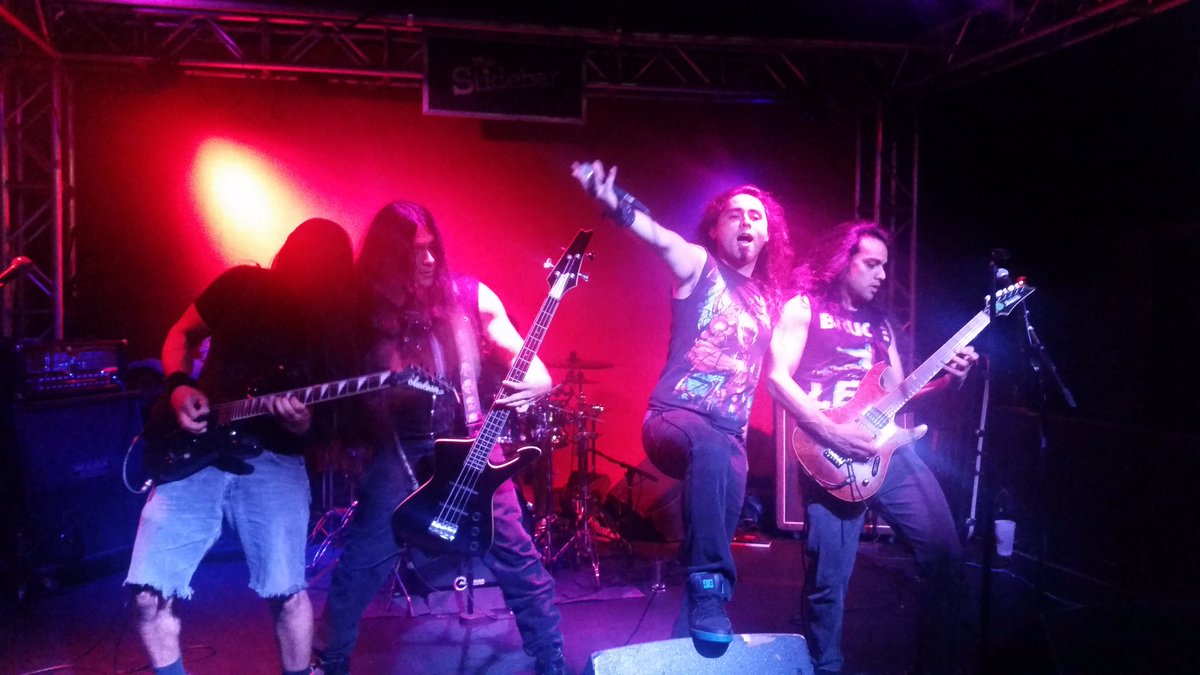 metalassaultLA's tweet photo. What an awesome time at @TheSlidebar last night! #HeavyWednesday was heavy with #Novareign, #Meltdown & #ColossalMicrocosm! Awesome turnout! https://t.co/th03Y1BTAK