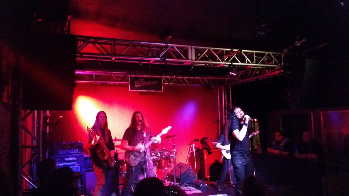 metalassaultLA's tweet photo. What an awesome time at @TheSlidebar last night! #HeavyWednesday was heavy with #Novareign, #Meltdown & #ColossalMicrocosm! Awesome turnout! https://t.co/th03Y1BTAK
