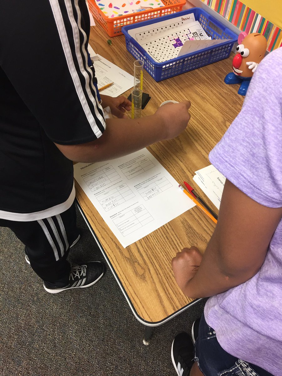 Conducting a measurement lab! #creechpride