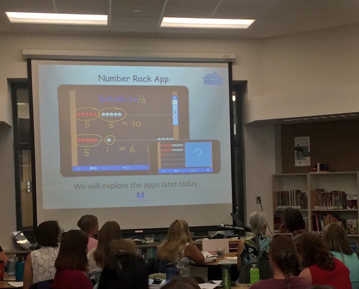 rachelmarker's tweet photo. Rekenreks! With #bridgesmath the T becomes the 'expert facilitator' of student lrng. YESSSS! Ss own their #math lrng. #BSD7chat #BSD7learns https://t.co/u1zIA0AP2a