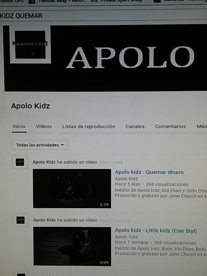 ApoloKidz's tweet photo. Checkea los dos temas nuevos en nuestro canal de #YouTube y deja el #SorteoChampions #apolokidz https://t.co/GDiltZK4XB