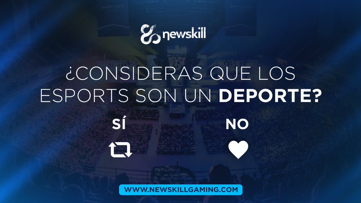 newskill_ES's tweet photo. Competición, equipos, rivalidad... ¿Consideras que los eSports son un deporte? 🧐 https://t.co/Rv1Fhf9WeP