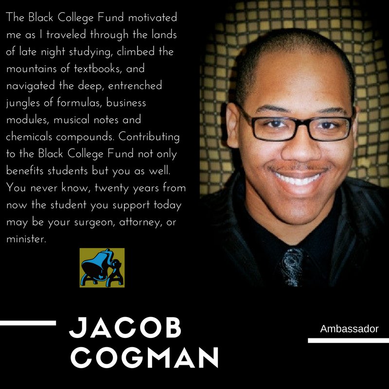 BCFUMC's tweet photo. Meet Jacob Cogman, senior BCF ambassador &amp; alumnus of Claflin. Jacob is now a graduate student Emory University 
#ThrowbackThursday
@GBHEM https://t.co/KgPSLnPlho