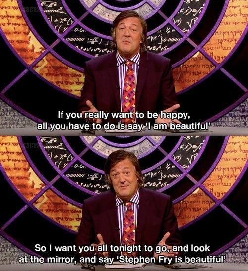 A huge happy 60th birthday to comedy legend and national treasure, Stephen Fry! He truly is a beautiful person! 