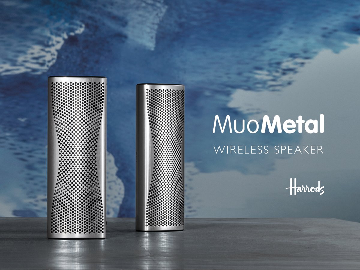 KEFAudio's tweet photo. The KEF MUO Metal: Renowned engineering excellence from KEF. #harrodstech #harrodsexclusive #KEFMUO #Preciousmetal https://t.co/aHrwJVGvcW