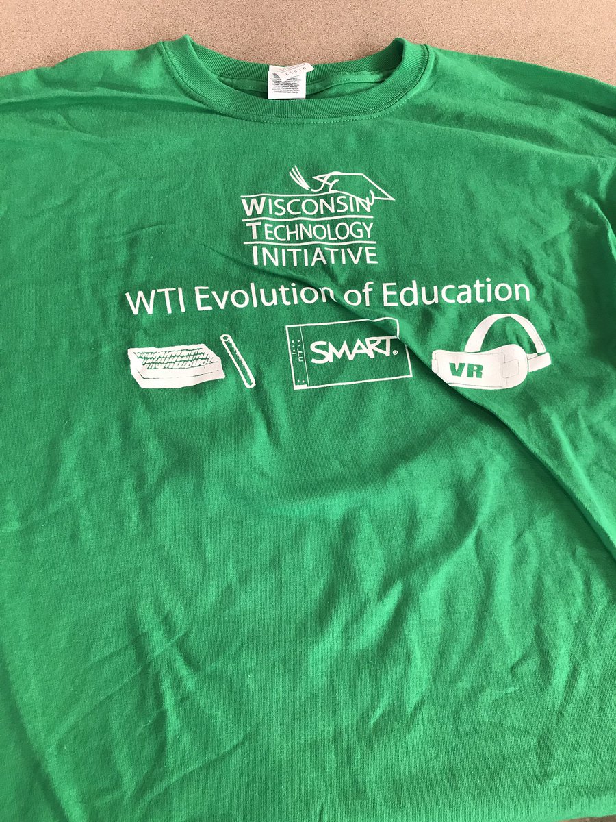 MrAReiche's tweet image. A big thanks to @WausauTechDept for the shirt! #WSDTechSummit