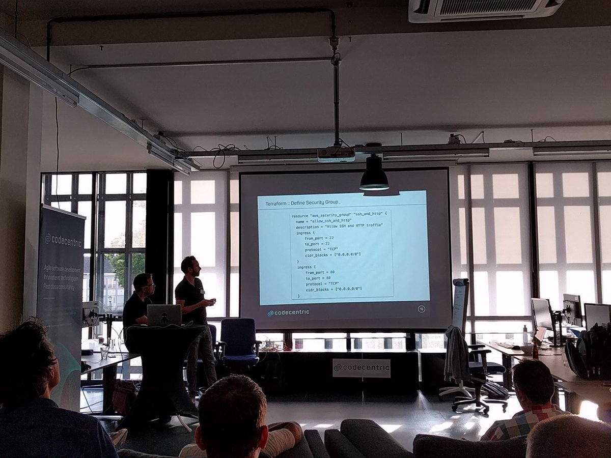 mieldonkers's tweet image. @MarcelBirkner and @denschu have kicked off their presentation about Docker @codecentric_nl #DevThursday #Meetup