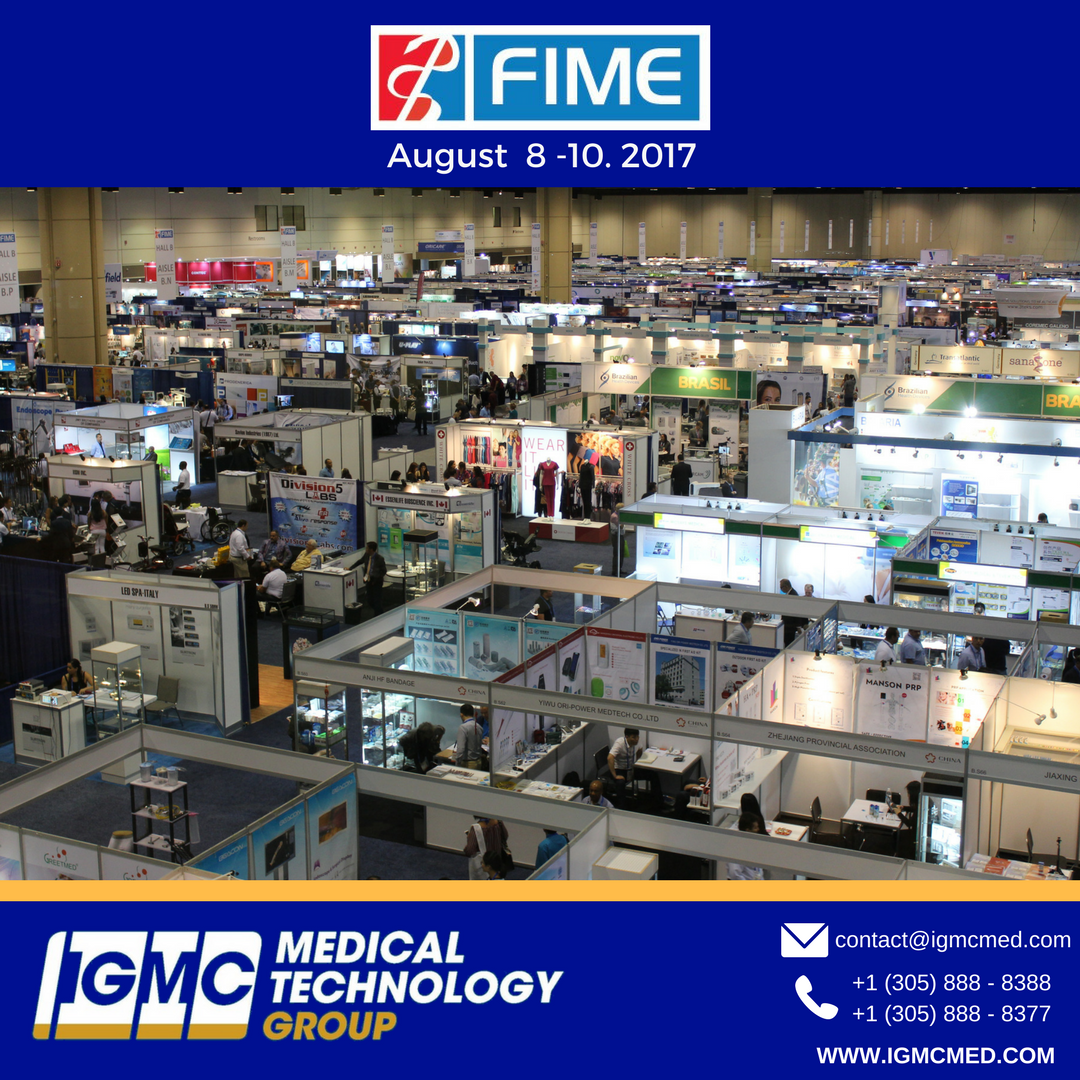 IGMCMED's tweet photo. #TBT to our experience at the @FIMEShow , we were amazed with all the #medicalvendors , the new products and their educational sessions! https://t.co/5w35edGg9X
