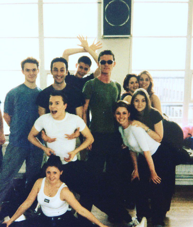 Luke Evans on Twitter: "#TBT to my time at London Studio Centre. Not sure why I was giving it full Neo while the rest of the gang were giving full Fame! https://t.co/ee9a1Bz5i9" /