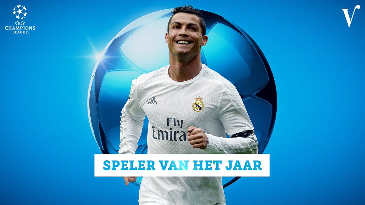 Ronaldo uitgeroepen Speler van het Jaar! Champions League | vanaf 12 september exclusief bij Veronica! #uefachampionsleague