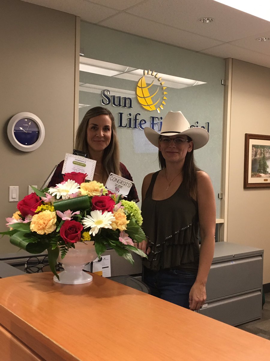 kisslethbridge's tweet photo. Congrats @SunLifeCA They are this week's #AtWorkPerks winner! https://t.co/Pq0F3Fhm16