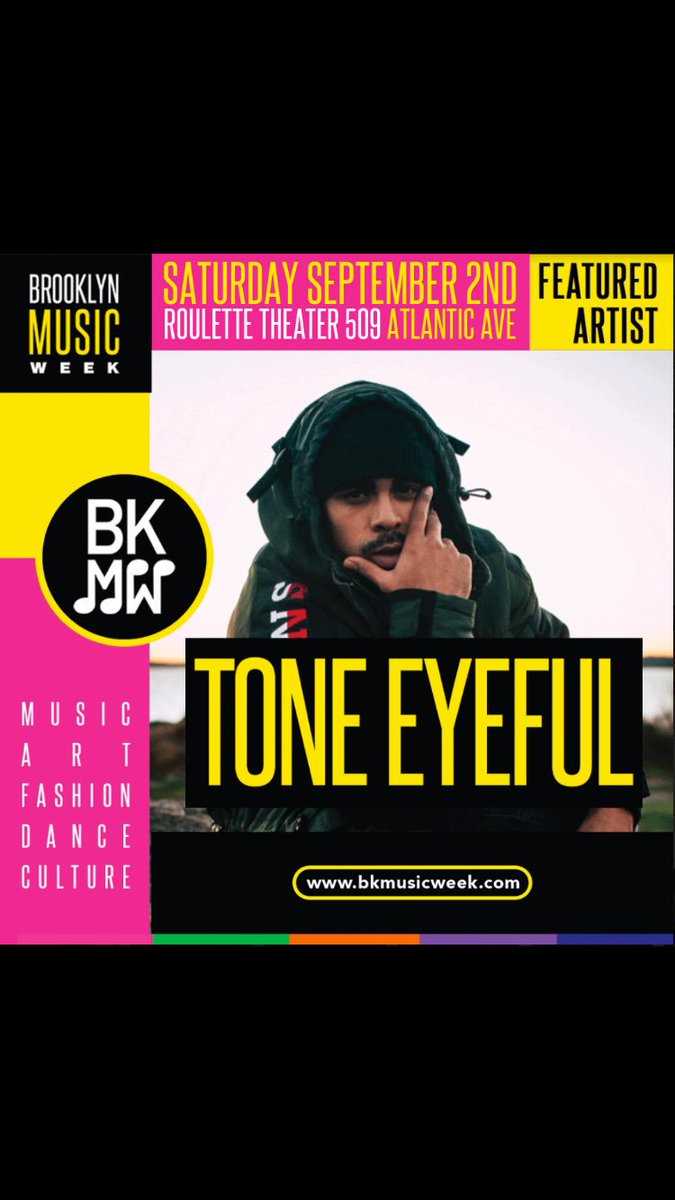 ColeB_DJ's tweet photo. Honored to be spinning with @ToneEyeful for his set at #BrooklynMusicWeek
Head over to https://t.co/c4trCYWLcE for more details! 🔥🔥🔥🔥 https://t.co/7SQULL4Bwd