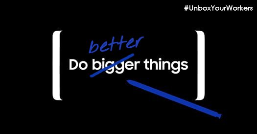 The_TUC's tweet image. Come on @SamsungMobile, #GalaxyNote8 looks great, but unionbusting, dangerous work &amp;amp; poverty pay don&apos;t. @ITUC report ituc-csi.org/samsung-modern…