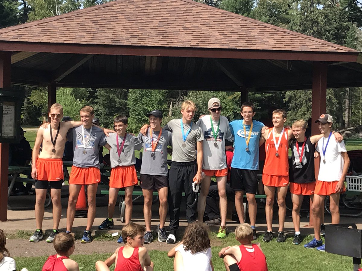 farmingtonxcboy's tweet photo. Duluth meet results, boys place 1,2,3,5,7,8,9,10 to win the meet. https://t.co/HIHVMNIRg5