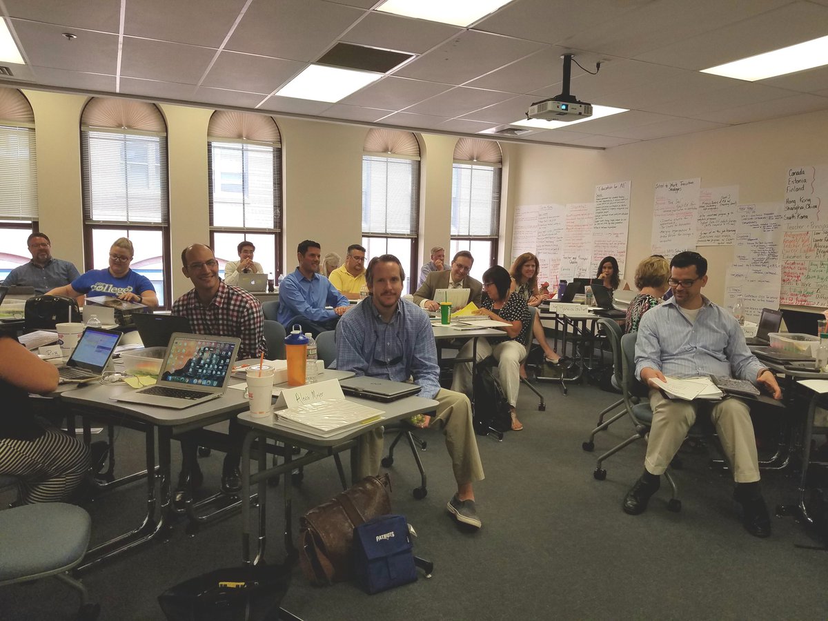 Day 2 LeadRI EDP. Fantastic learning &amp; collaboration. #leadershipmatter <a href="/RIDeptEd/">Rhode Island Department of Education (RIDE)</a>